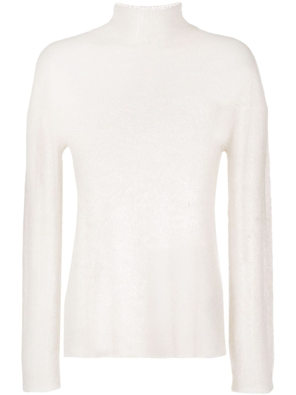 There Was One Roll-neck Cashmere Jumper In Neutrals