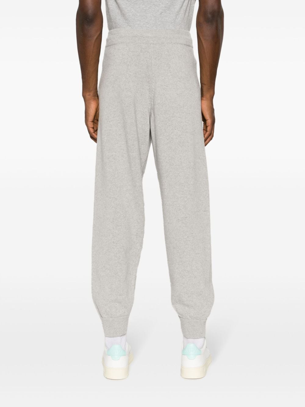 Shop There Was One Cashmere-wool Blend Track Pants In Grey