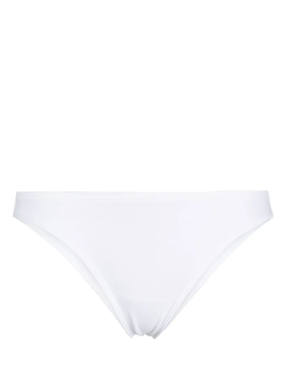 dsquared2 culotte en coton à logo imprimé - blanc