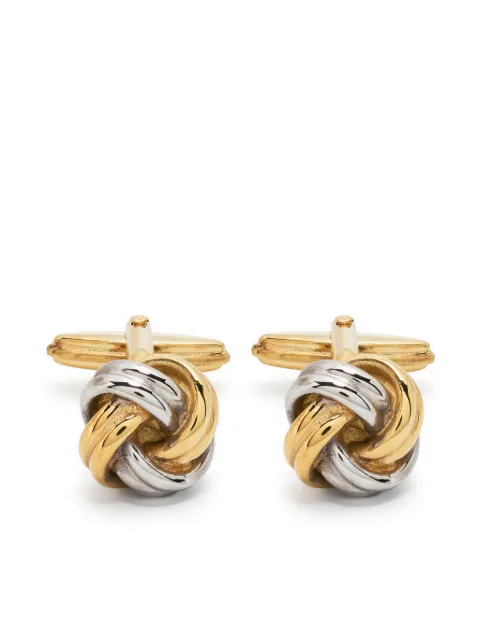 Lanvin intertwined knot cufflinks