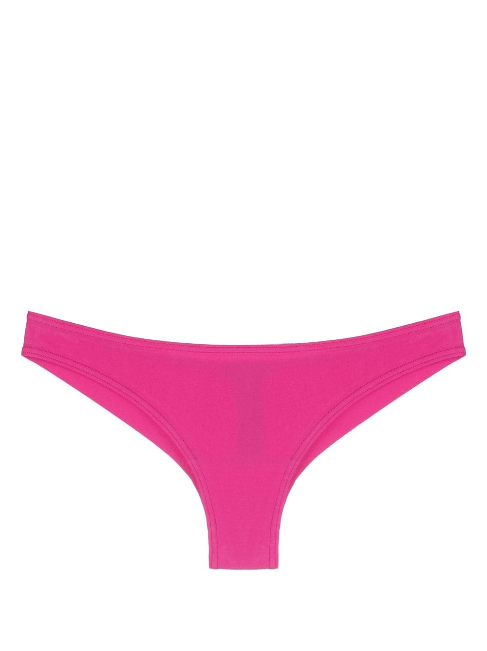 Dsquared2 Icon-print Cotton-stretch Thong In Pink