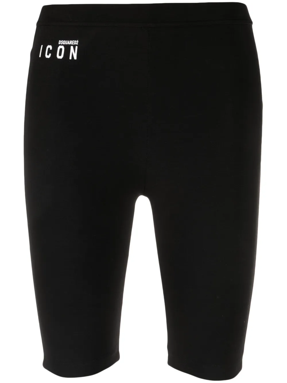 Icon cut-out cotton shorts