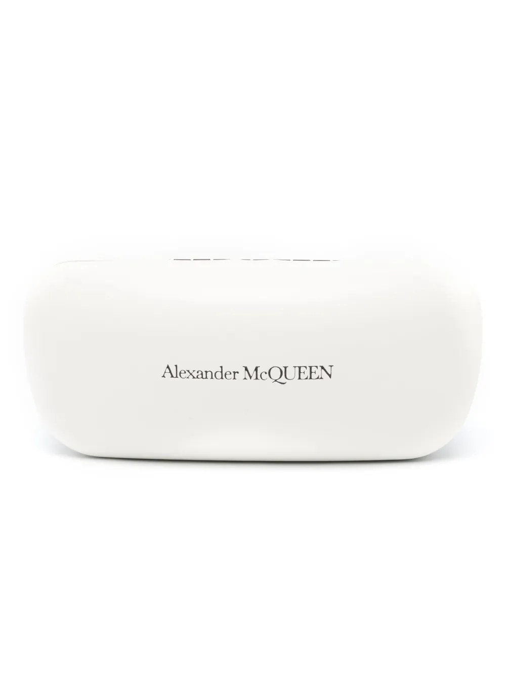 Alexander Mcqueen Spike Studs Rectangular-frame Sunglasses In Brown