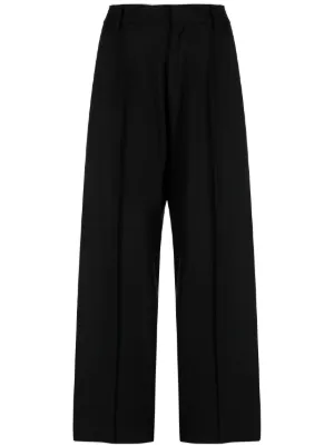 パンツ Giuseppe Di Morabito Straight Leg Stretch Wool Trousers Pants In Wool With Sash