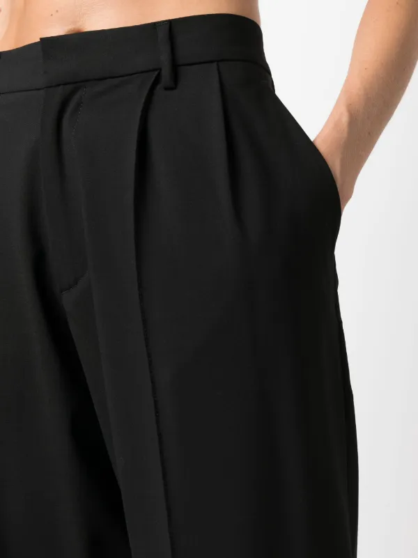パンツ Giuseppe Di Morabito Straight Leg Stretch Wool Trousers pantaloni_in_lana_con_fusciacc