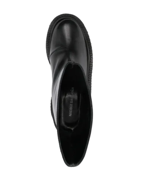 Nicole Saldaña Beatriz 80mm leather ankle boots BEATRIZ - 3