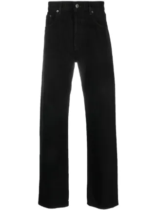 Jacquemus ストレートジーンズ | ブラック | FARFETCH JP