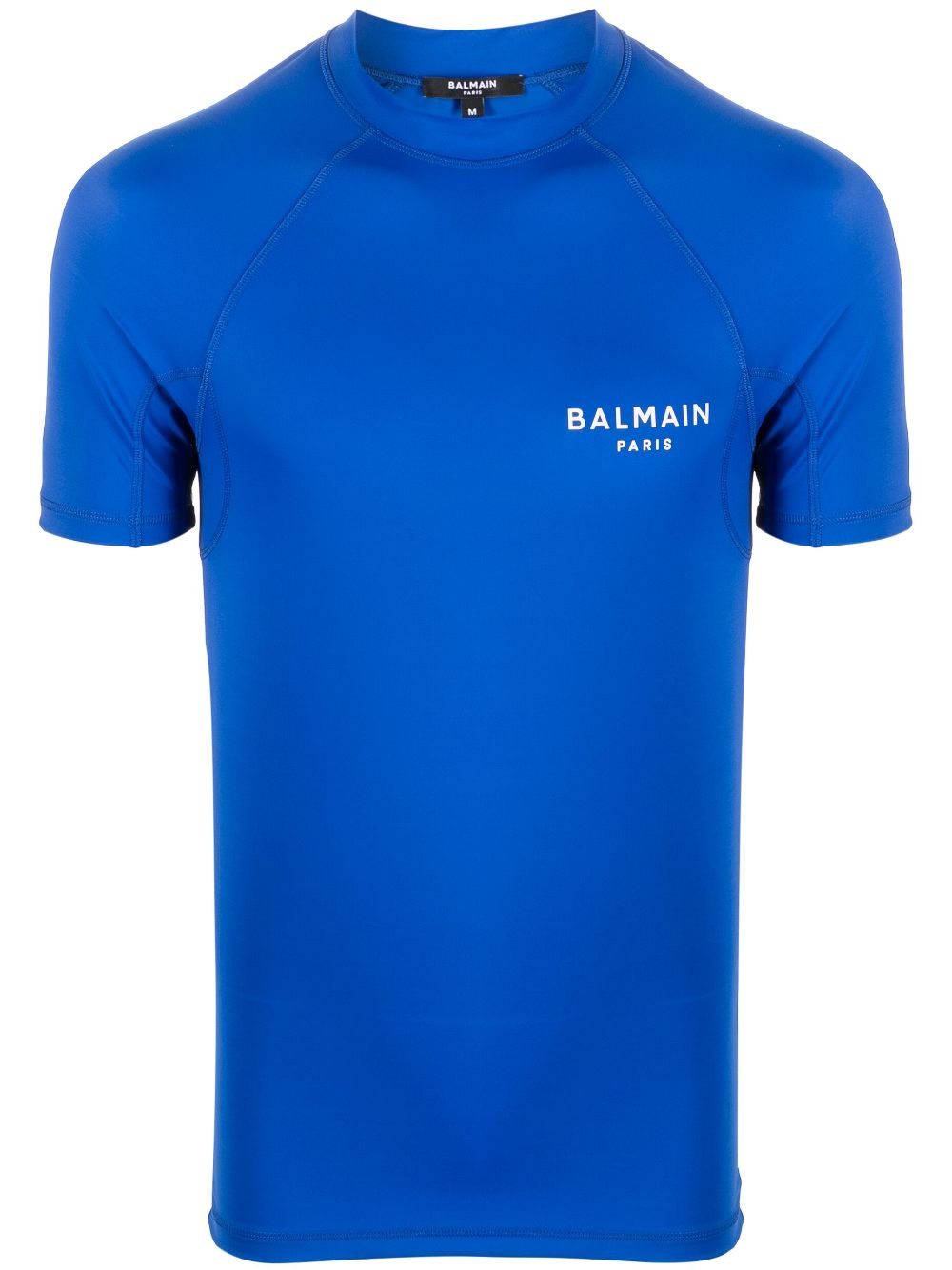 Image 1 of Balmain logo-print short-sleeve T-shirt