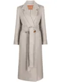 Rejina Pyo Gracie double-breasted wool-blend coat - Brown