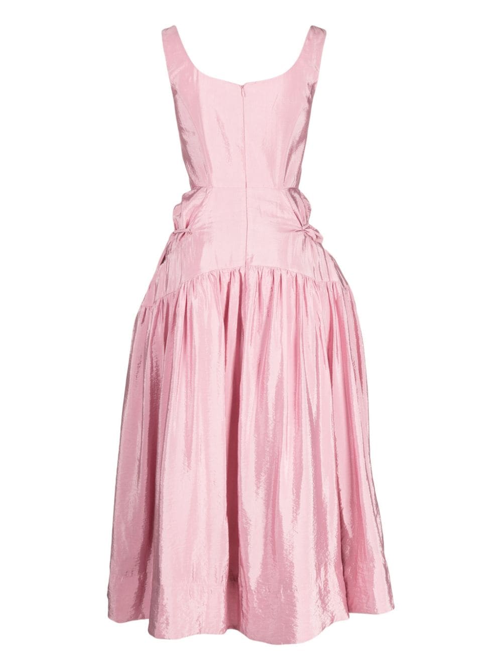 Shop Rejina Pyo Erica Sleeveless Pleated Midi Dress In Pink
