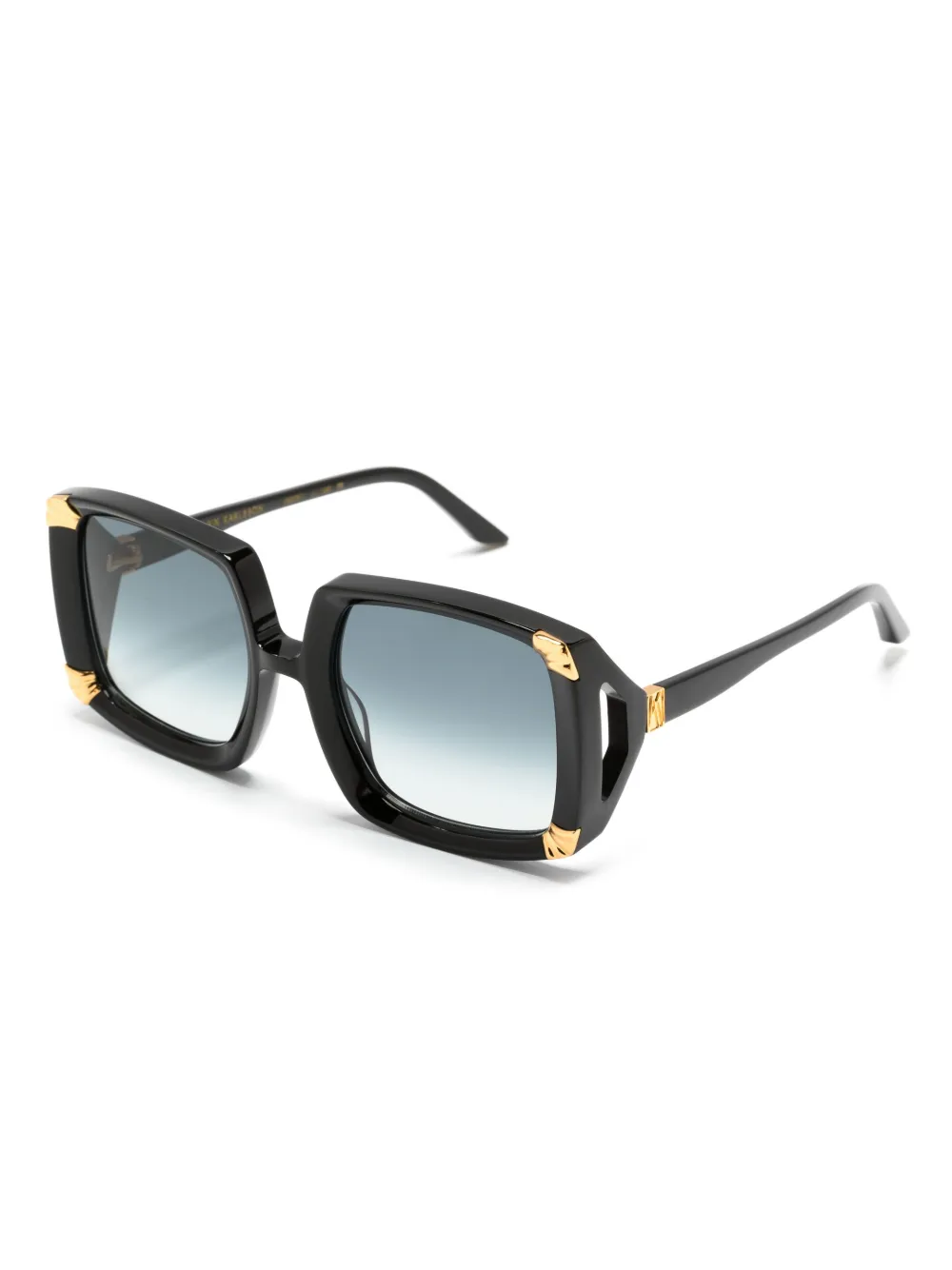 Anna-karin Karlsson Strawberry Moon Oversize-frame Sunglasses In Black