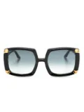 ANNA-KARIN KARLSSON Strawberry Moon oversize-frame sunglasses - Black