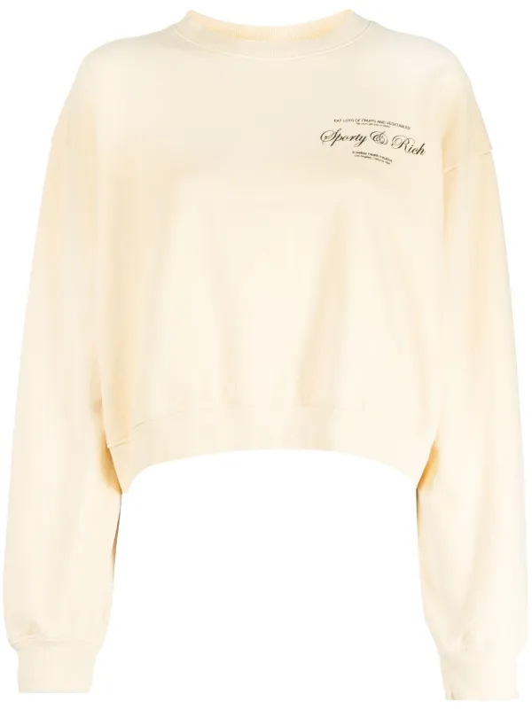 その他 Sporty & Rich Logo printing sweatshirt CR872NA (CR872NA) 20872307_50909607_600.jpg