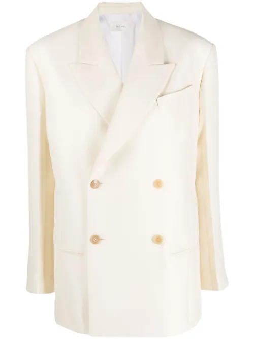 Veste Cosima en soie mélangée - The Row - Modalova