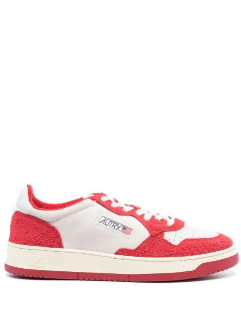 Autry Medalist panelled suede sneakers