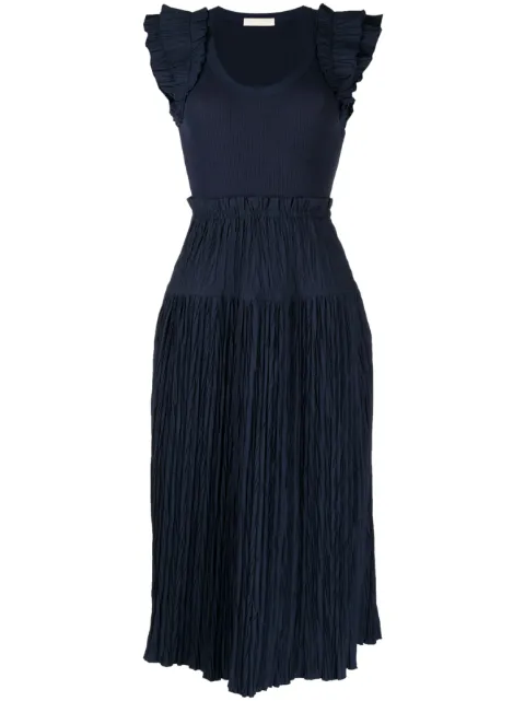 Ulla Johnson vestido midi Virginia