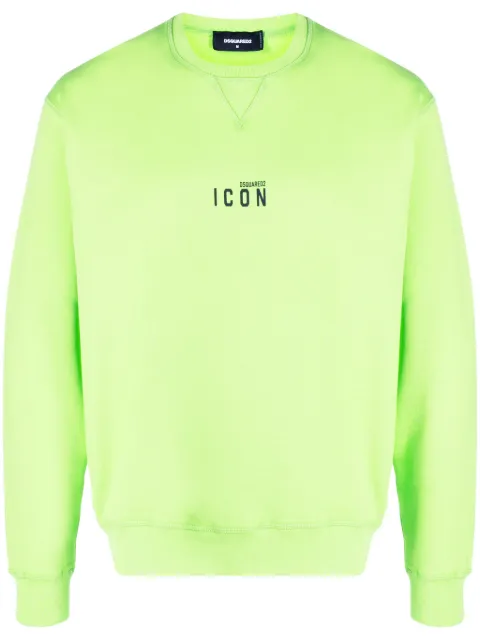 DSQUARED2 logo-print cotton sweatshirt