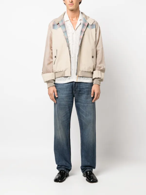 Maison Margiela x Pendleton Décortiqué Bomber Jacket - Farfetch