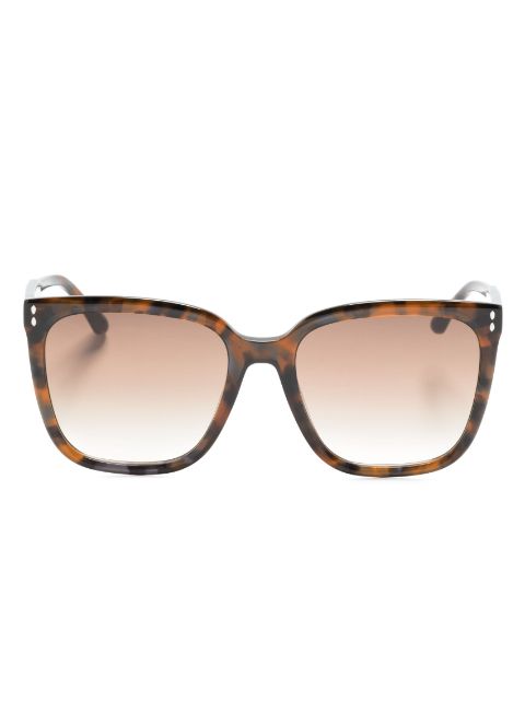 Isabel Marant Eyewear Thea rectangle-frame sunglasses Women