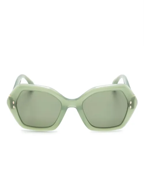 Lunettes de soleil teintées à monture oversize - Isabel Marant Eyewear - Modalova