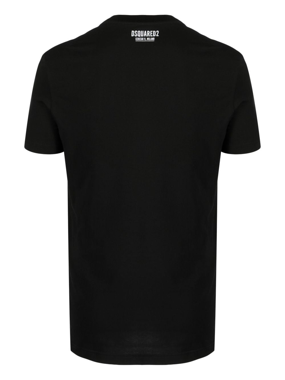 Dsquared2 crew-neck cotton T-shirt - Zwart