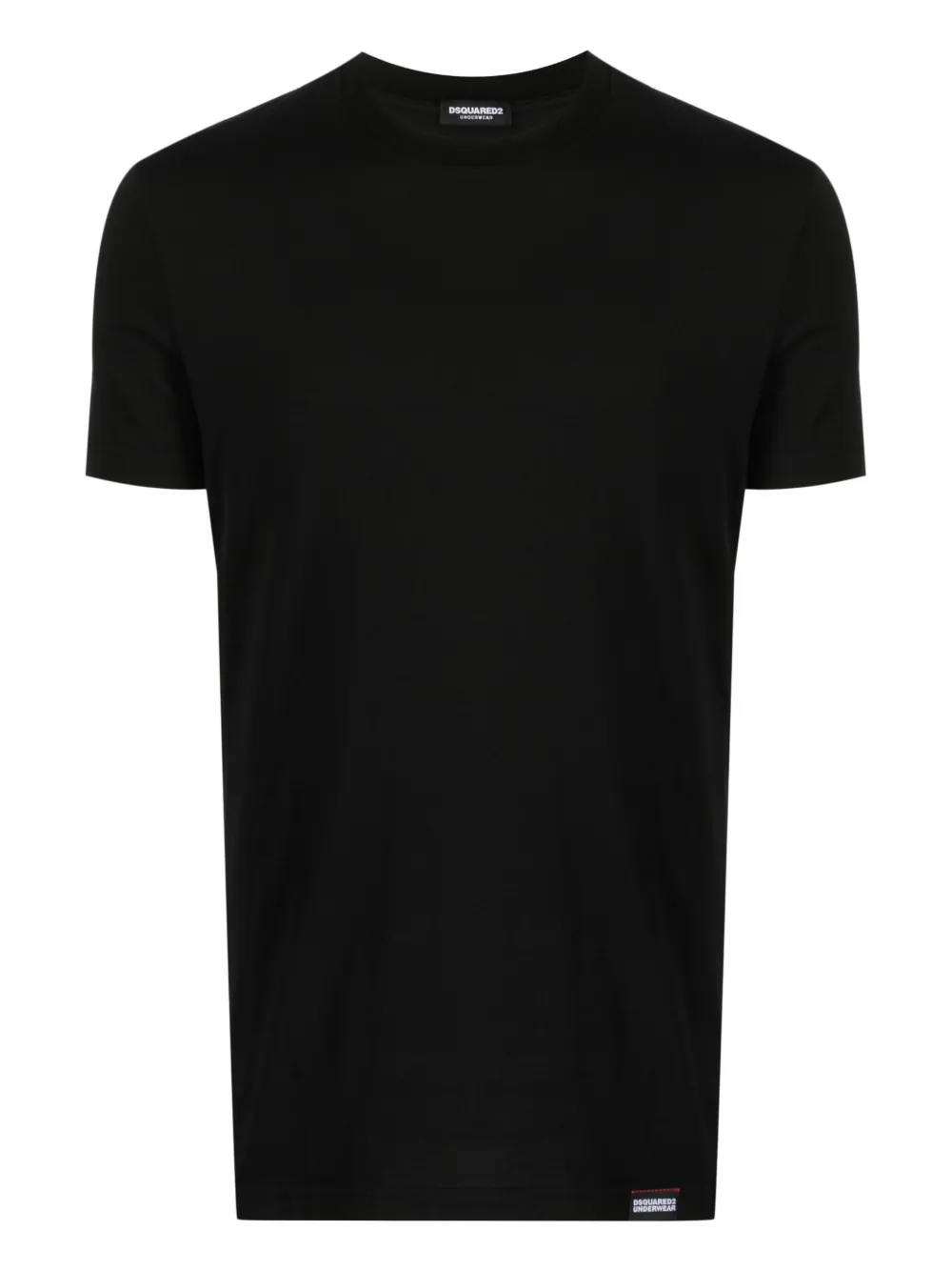 Dsquared2 Crew-neck Cotton T-shirt In Black