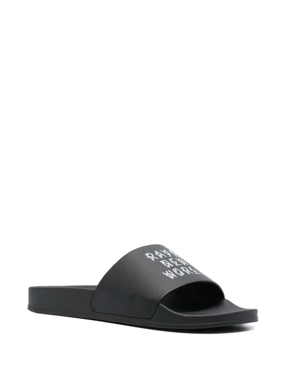 44 LABEL GROUP Rave New World slip-on slides - Zwart