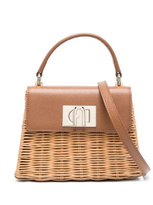 FURLA: tote bags for woman - Beige  Furla tote bags WB00779HSC000 online  at