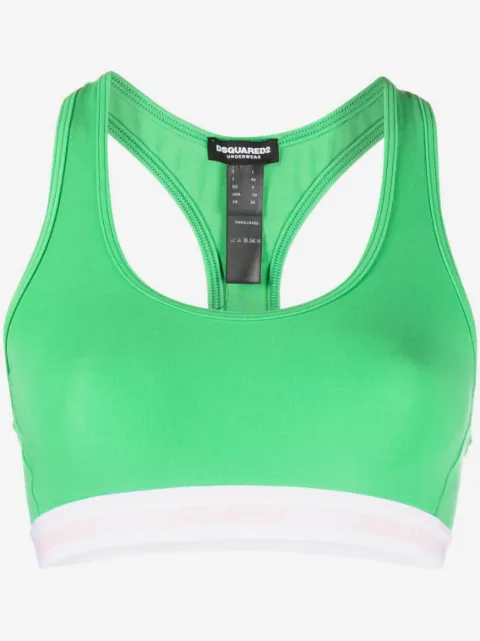 DSQUARED2 brassière de sport à bande logo