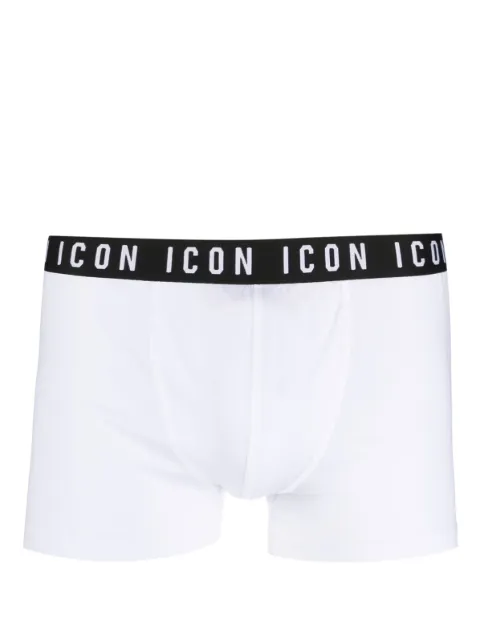 DSQUARED2 logo-waistband stretch-cotton boxers