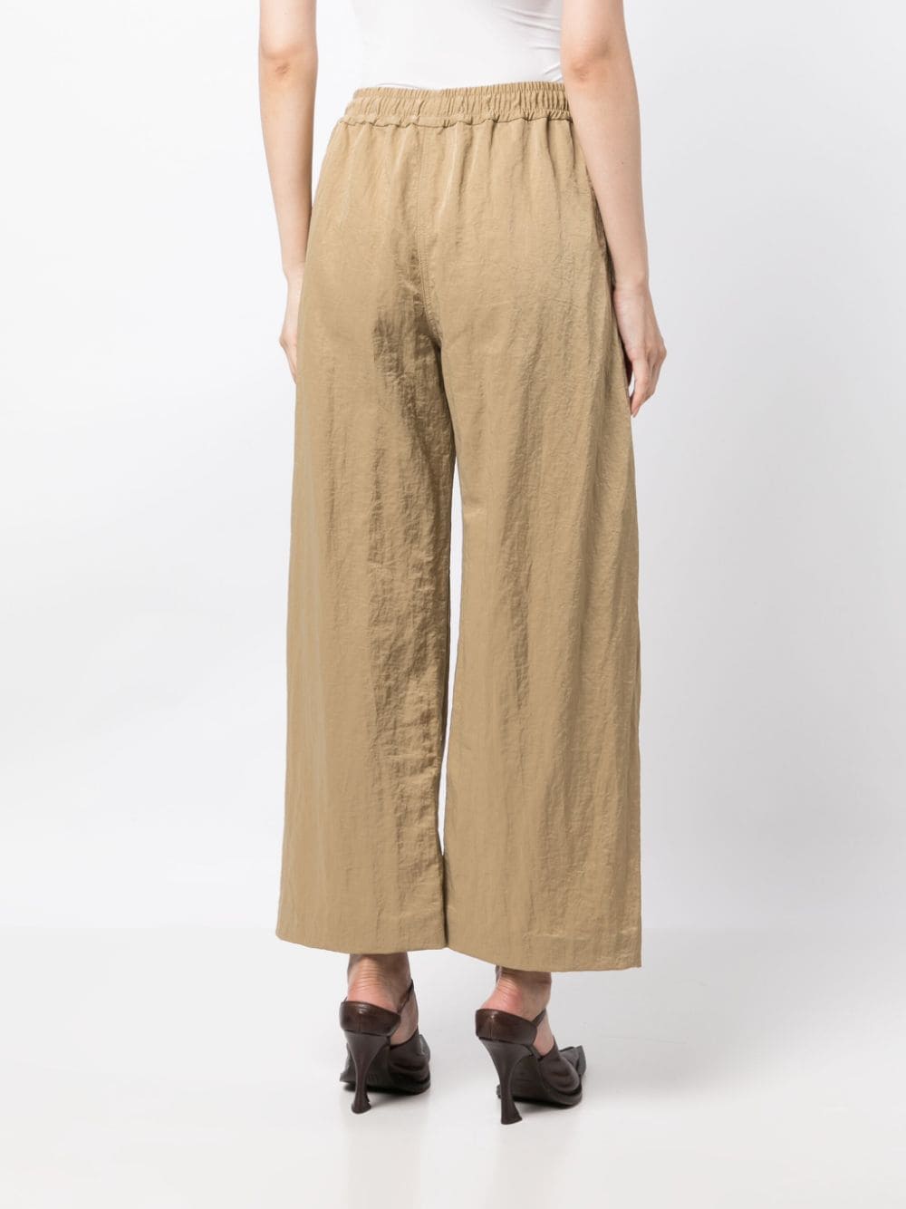 Shop Rejina Pyo Una Wide-leg Trousers In Neutrals