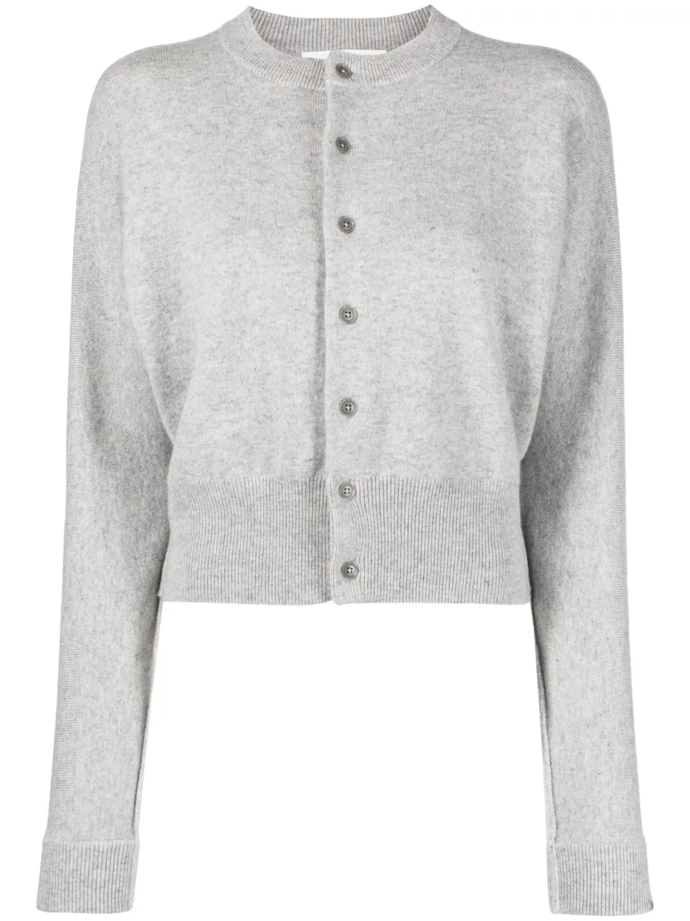 extreme cashmere fine-knit cashmere-blend cardigan | Grey | Image 1