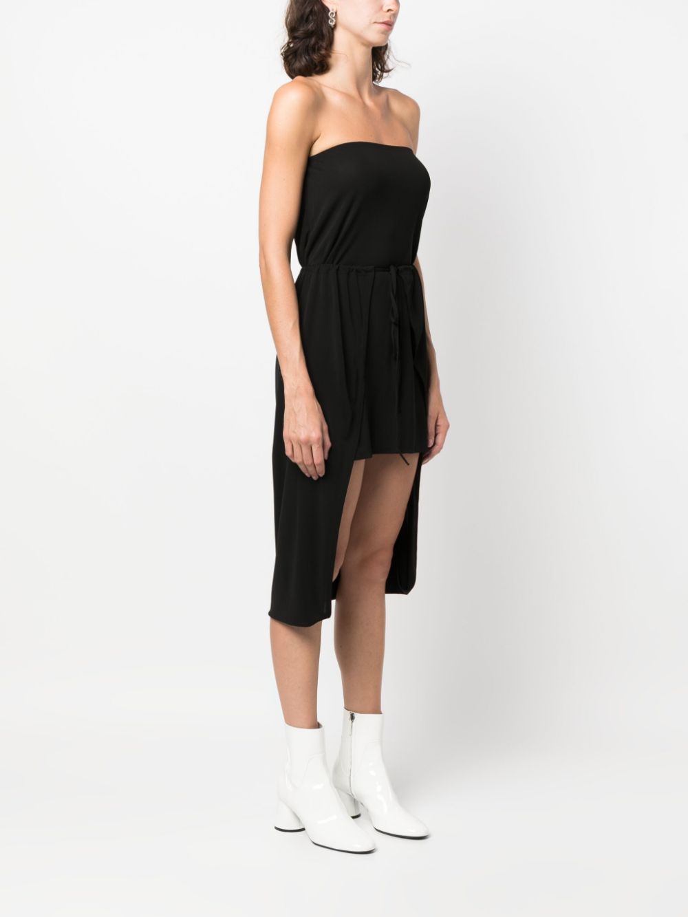 MM6 Maison Margiela layered-effect strapless dress Women