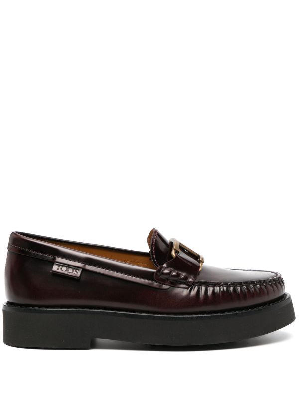 Tod's patent 2025 leather loafers