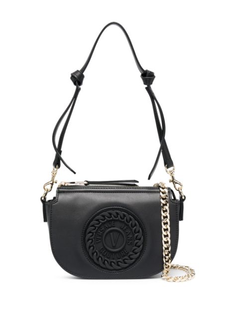 Versace Jeans Couture embossed-logo crossbody bag