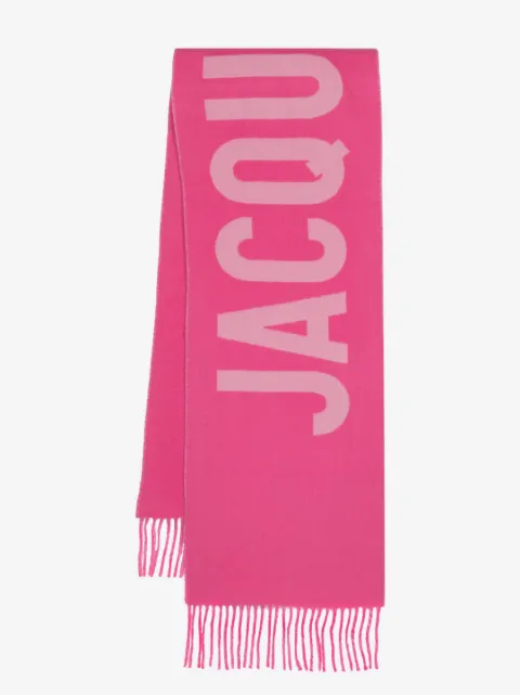 Jacquemus L'Echarpe Jacquemus virgin-wool scarf