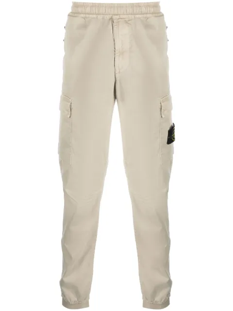 Stone Island tapered-leg cargo trousers