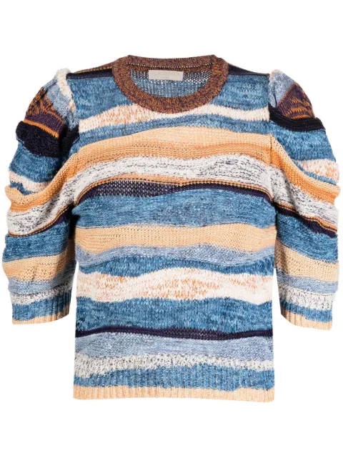 Ulla Johnson Odie striped knit top