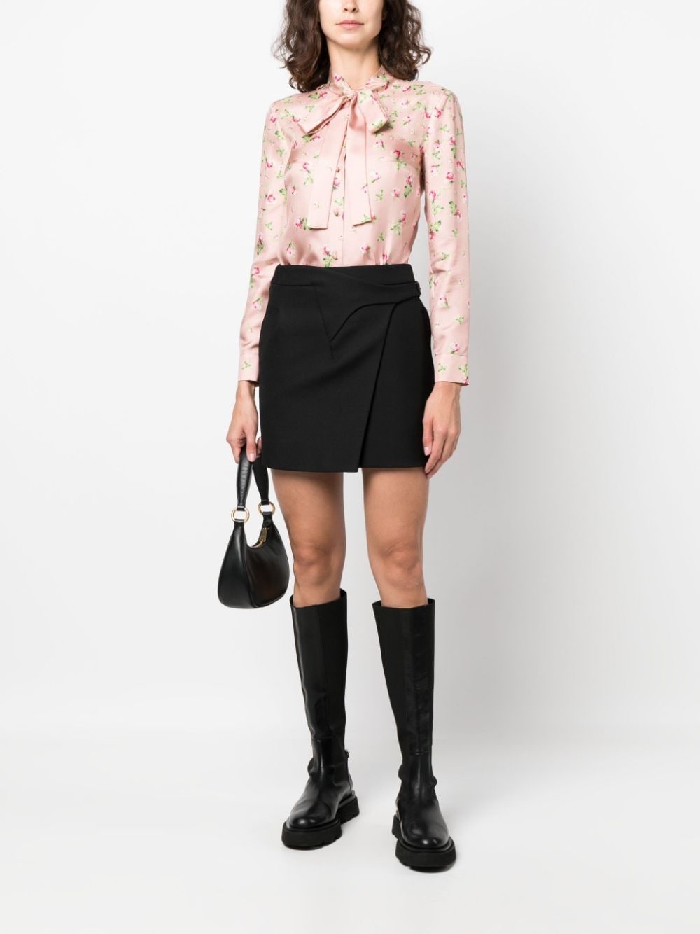 RED Valentino Zijden blouse - Roze