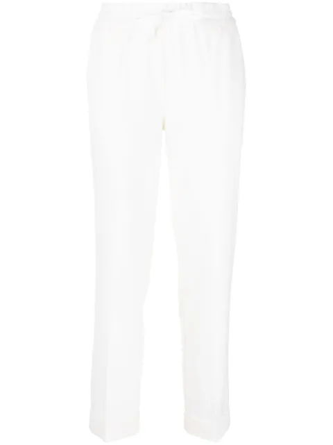 P.A.R.O.S.H. pantalones rectos con cordones en la pretina