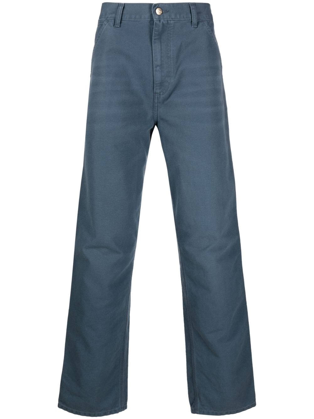 Carhartt Single-knee Straight-leg Jeans In Blau