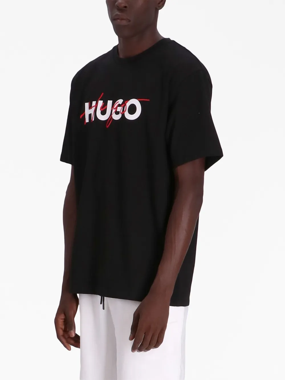 Hugo Ropa Exicibion HUGO Playera Con Logo Estampado - Farfetch