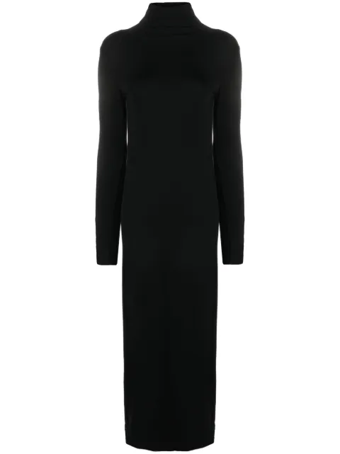 Thom Krom vestido largo con cuello vuelto