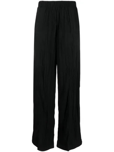 Calvin Klein straight-leg plissé trousers