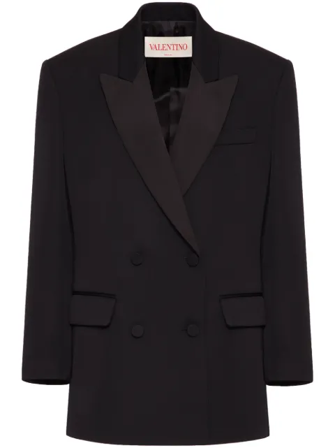 Valentino Garavani Grisaille double-breasted blazer