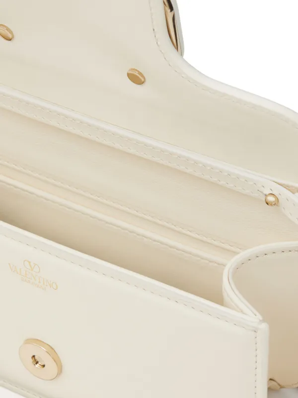 ヴァレンティノ キルティングレザー ショルダーバッグ ホワイト キルティング ホワイト（白）系 VALENTINO(ヴァレンティノ