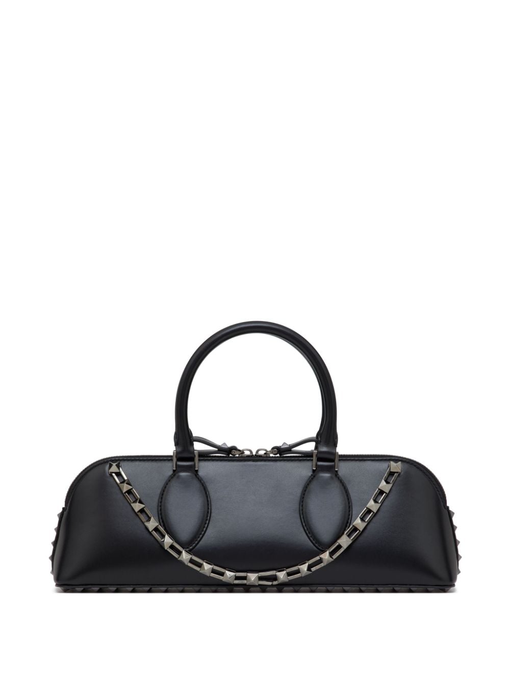 Image 1 of Valentino Garavani Rockstud E/W leather handbag