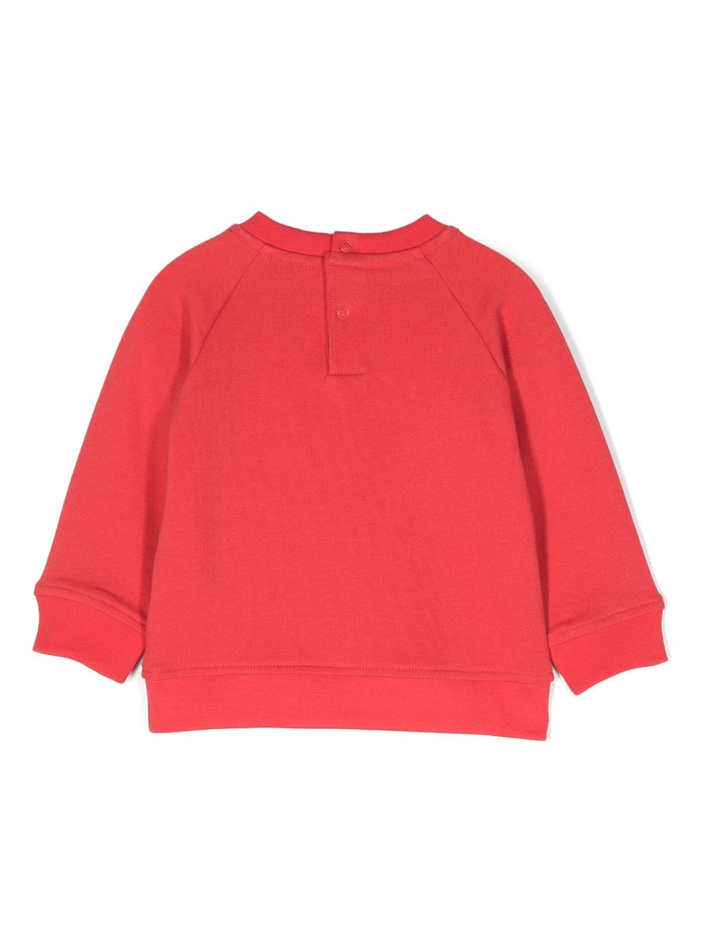 Stella McCartney Kids graphic-print cotton sweatshirt - Rood