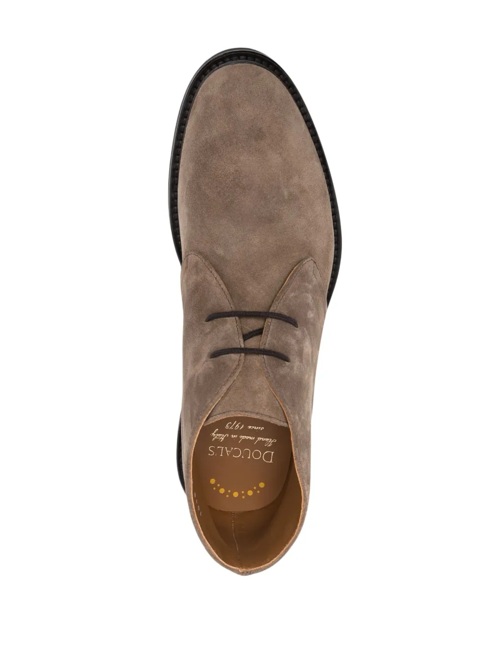 Doucal's Man Ankle Boots Chocolate Brown Size 9 Soft Leather In Brown