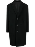 Alexander McQueen raglan sleeves wool-blend coat - Black